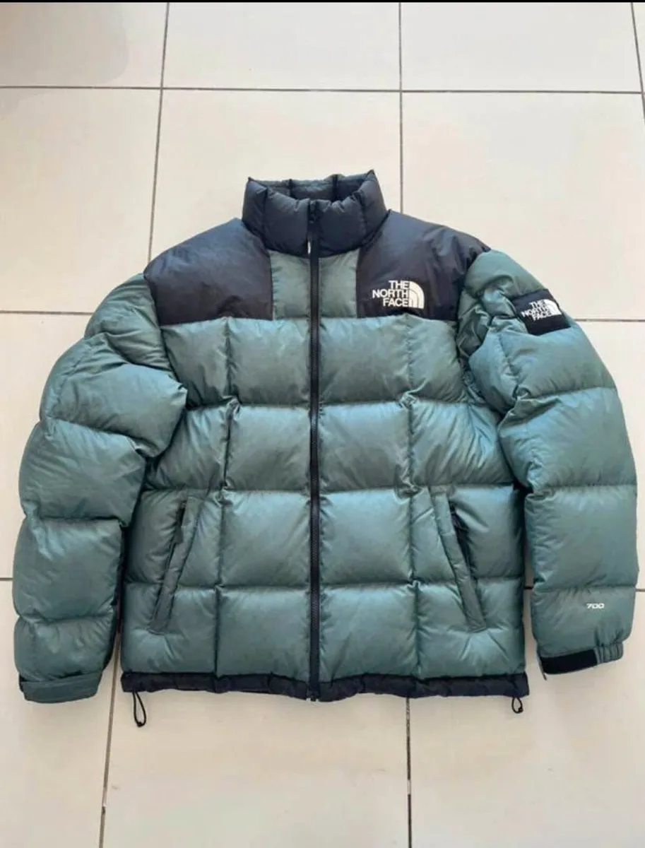 North Face Puffer Jacket - Blue - Image 2