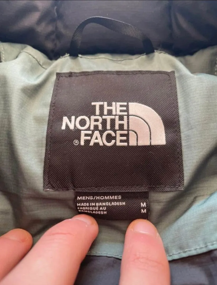 North Face Puffer Jacket - Blue - Image 3