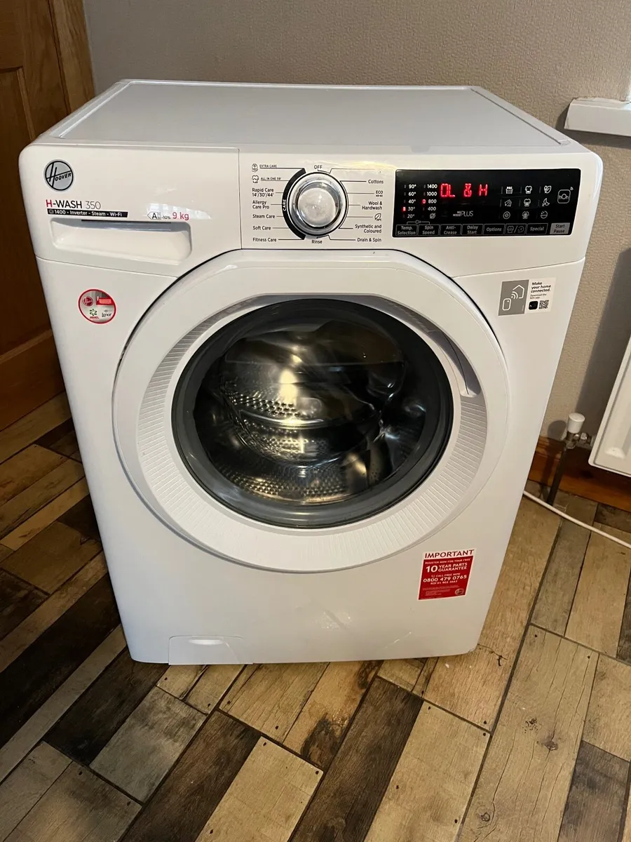 Hoover 9kg washing machine - Image 1