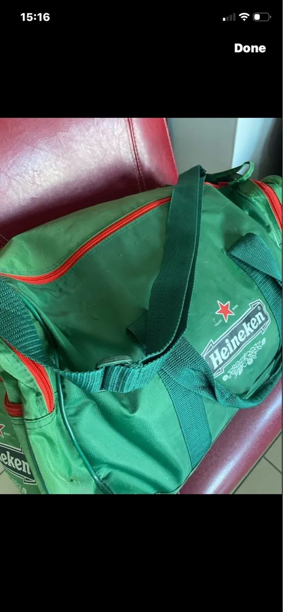 Large Heineken Sports/ Travel Bag - Image 4