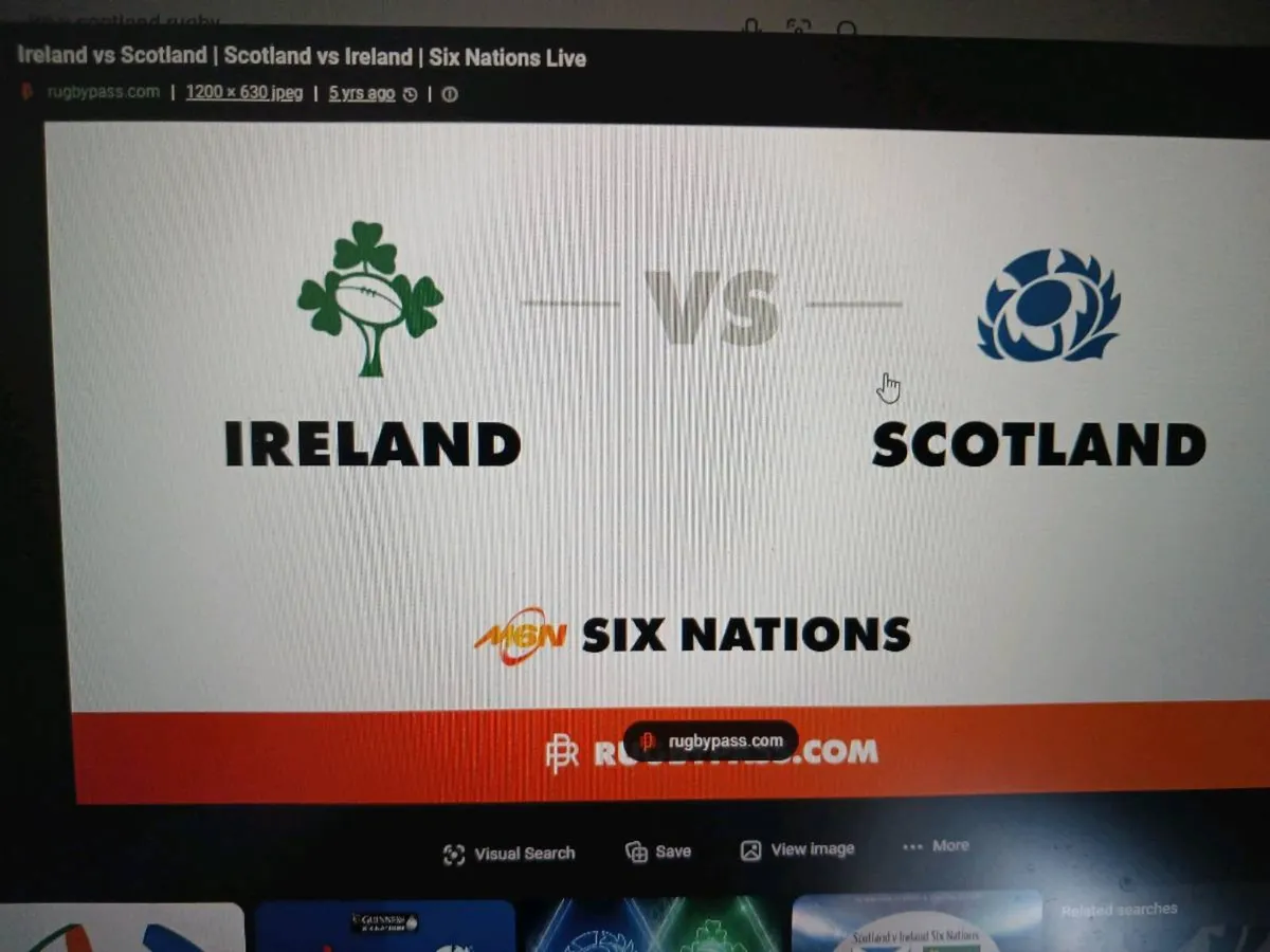 Ireland v Scotland Hotel Room