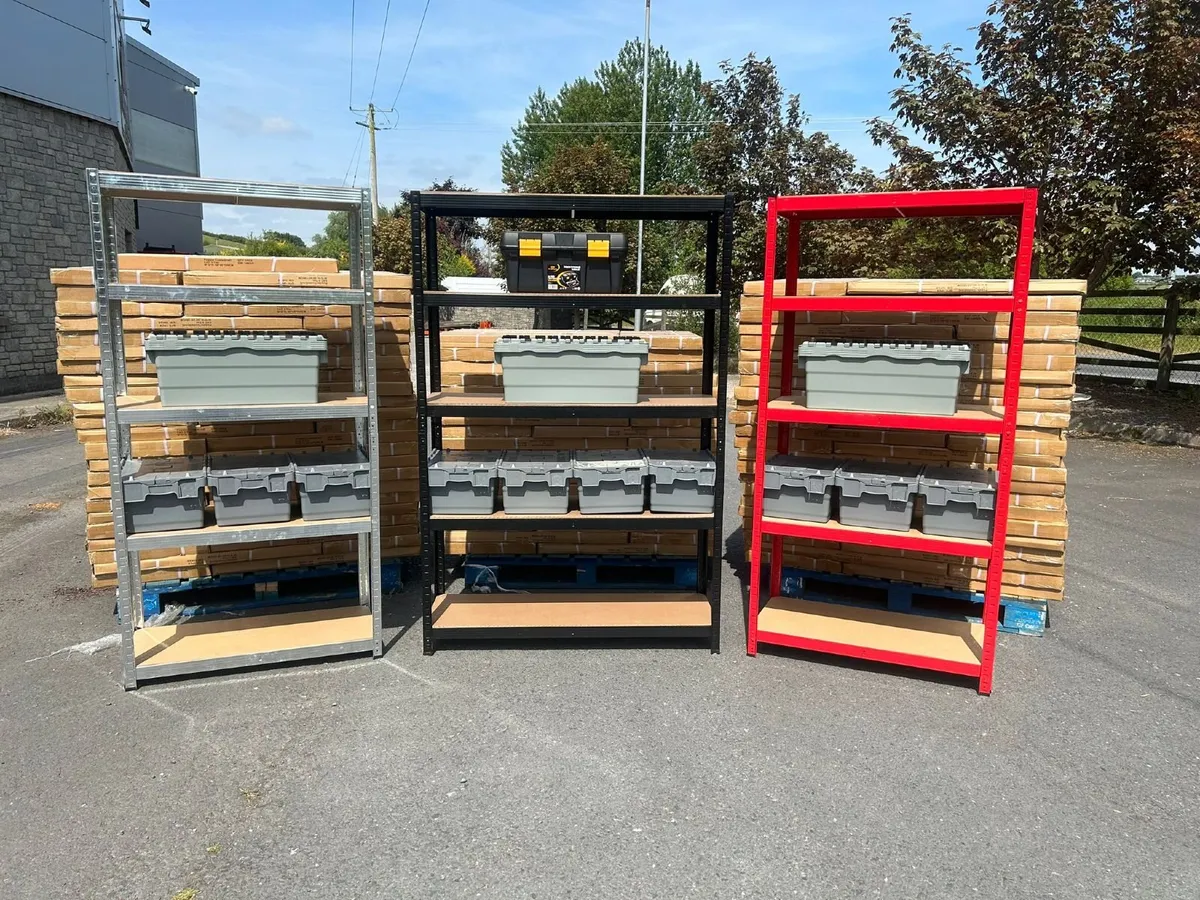 Flat packed shelving ideal for garage / house - Image 1