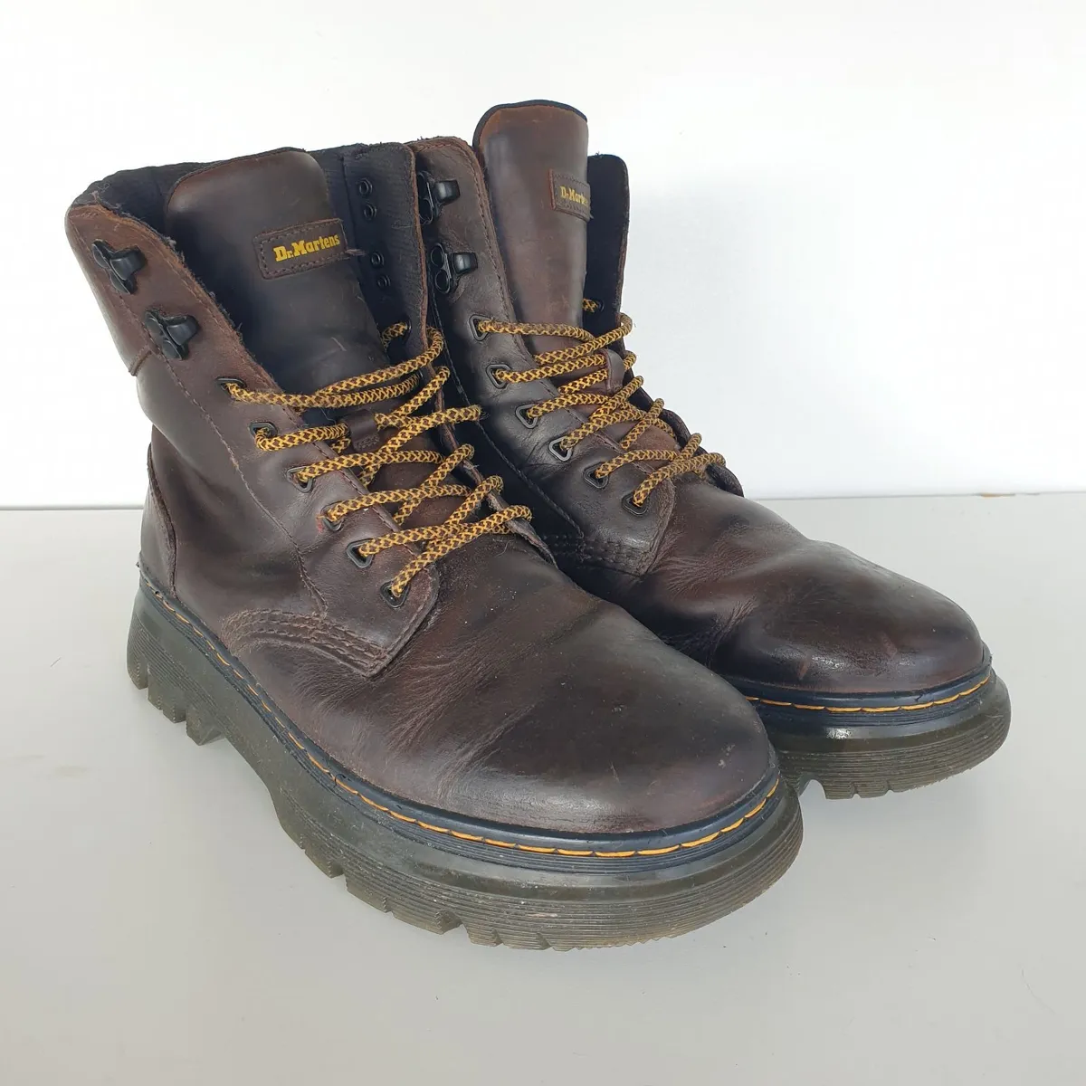 Dr Martens Tarik utility boots brown size 9 - Image 1