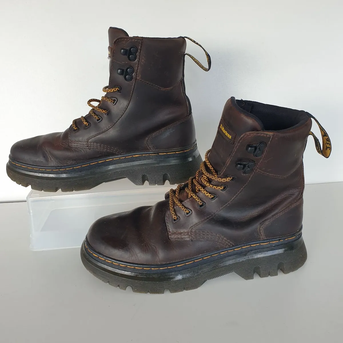 Dr Martens Tarik utility boots brown size 9 - Image 3