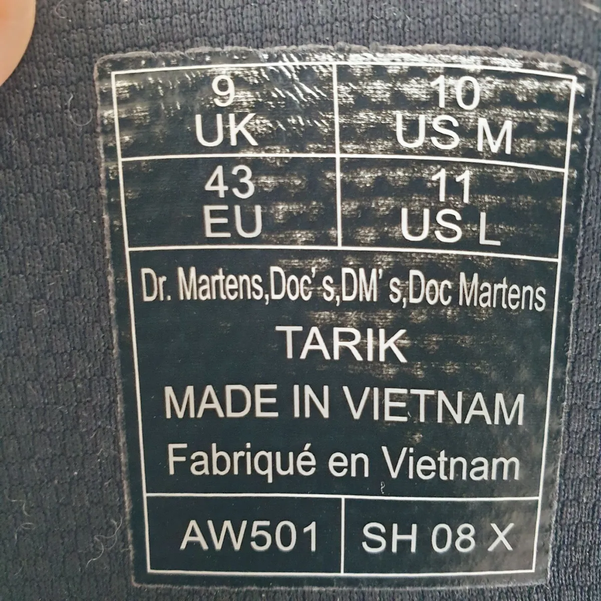 Dr Martens Tarik utility boots brown size 9 - Image 4