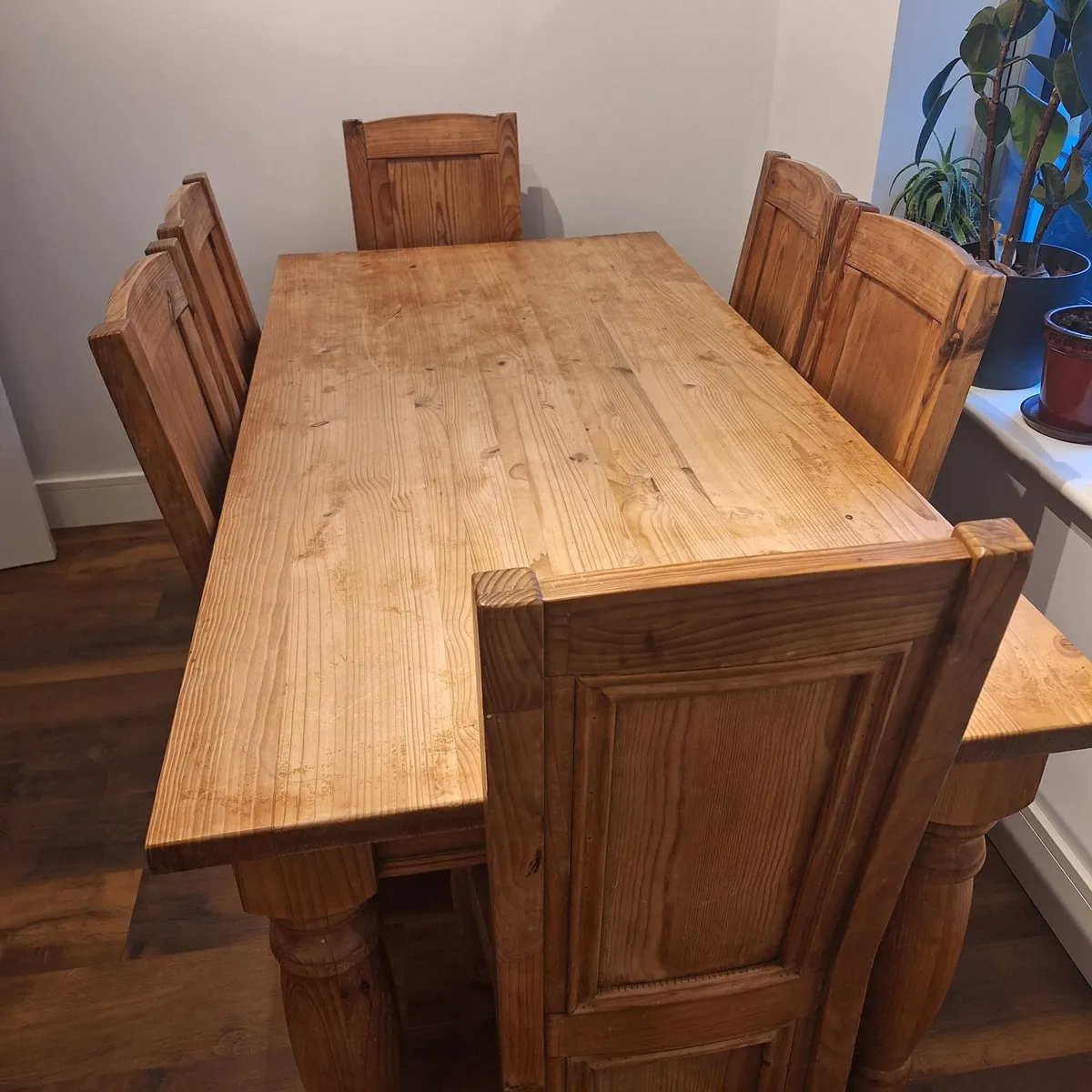 Dining table + chairs SALE - Image 2