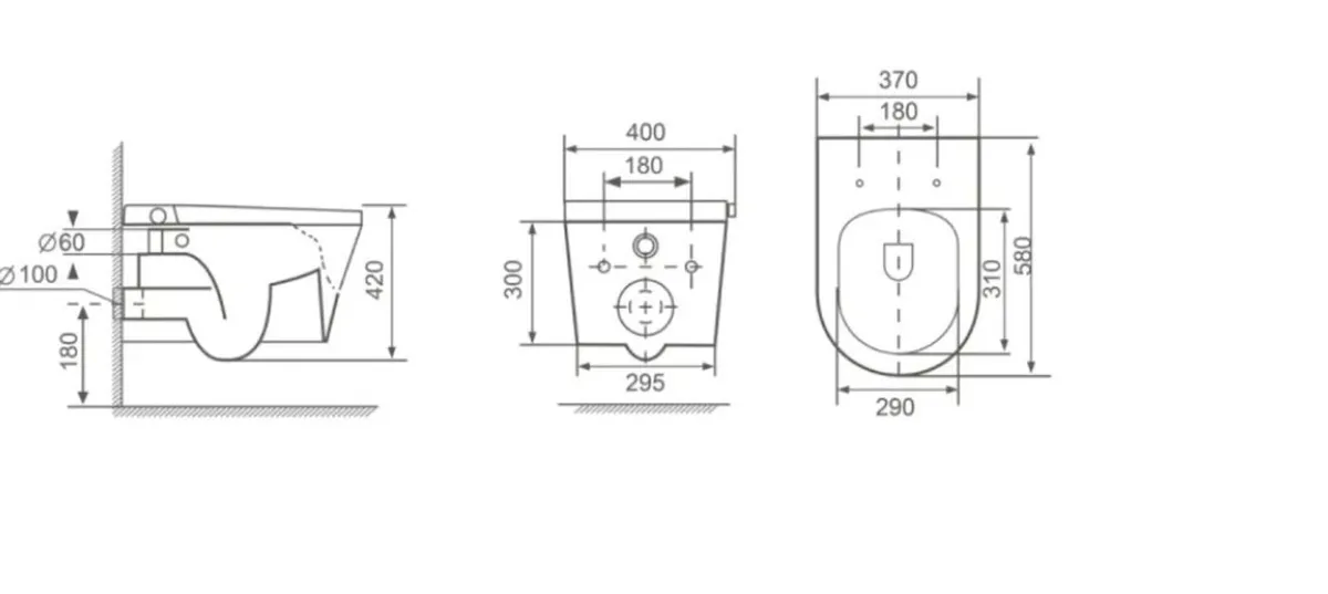 Zenwash Wall Hung Smart Toilet - Image 2