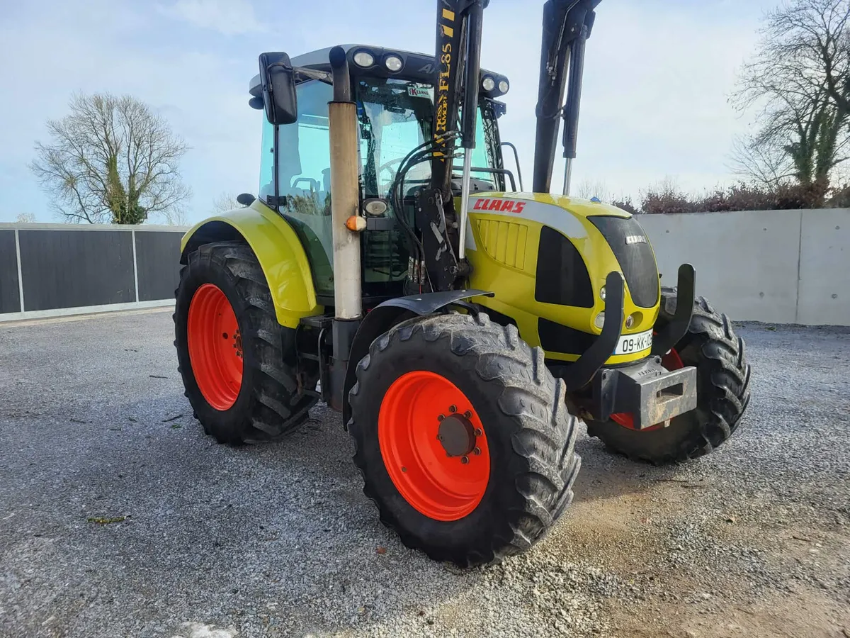 Claas Axion 510 with Rossmore Loader - Image 1