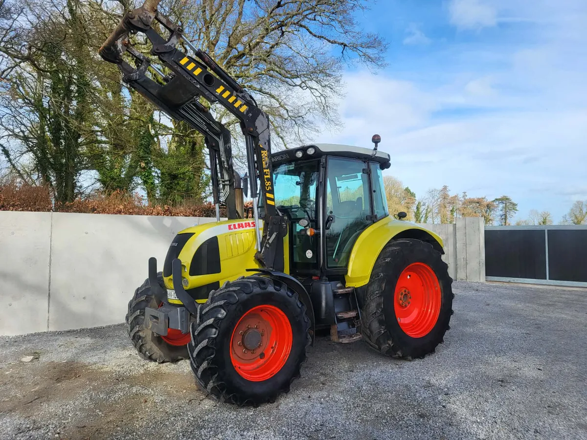 Claas Axion 510 with Rossmore Loader - Image 3