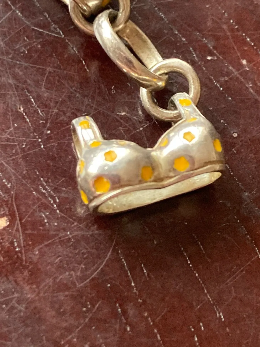 Sterling Silver bikini charm - Image 2