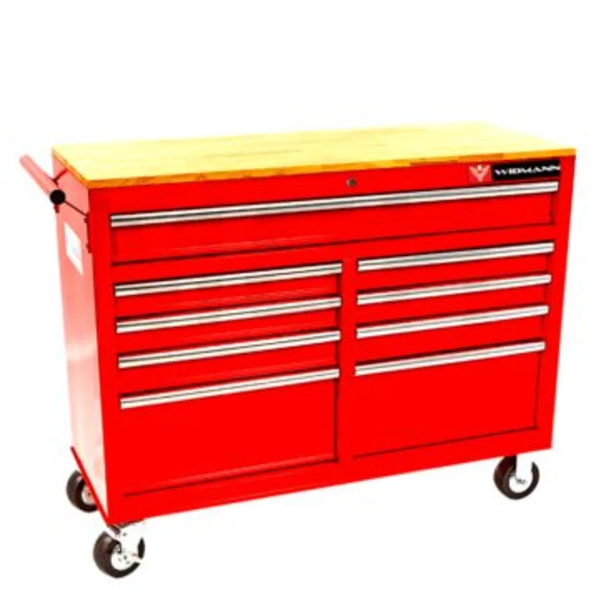 WIDMANN EMPTY TOOLS CABINET – 9 DRAWERS – RED - Image 1