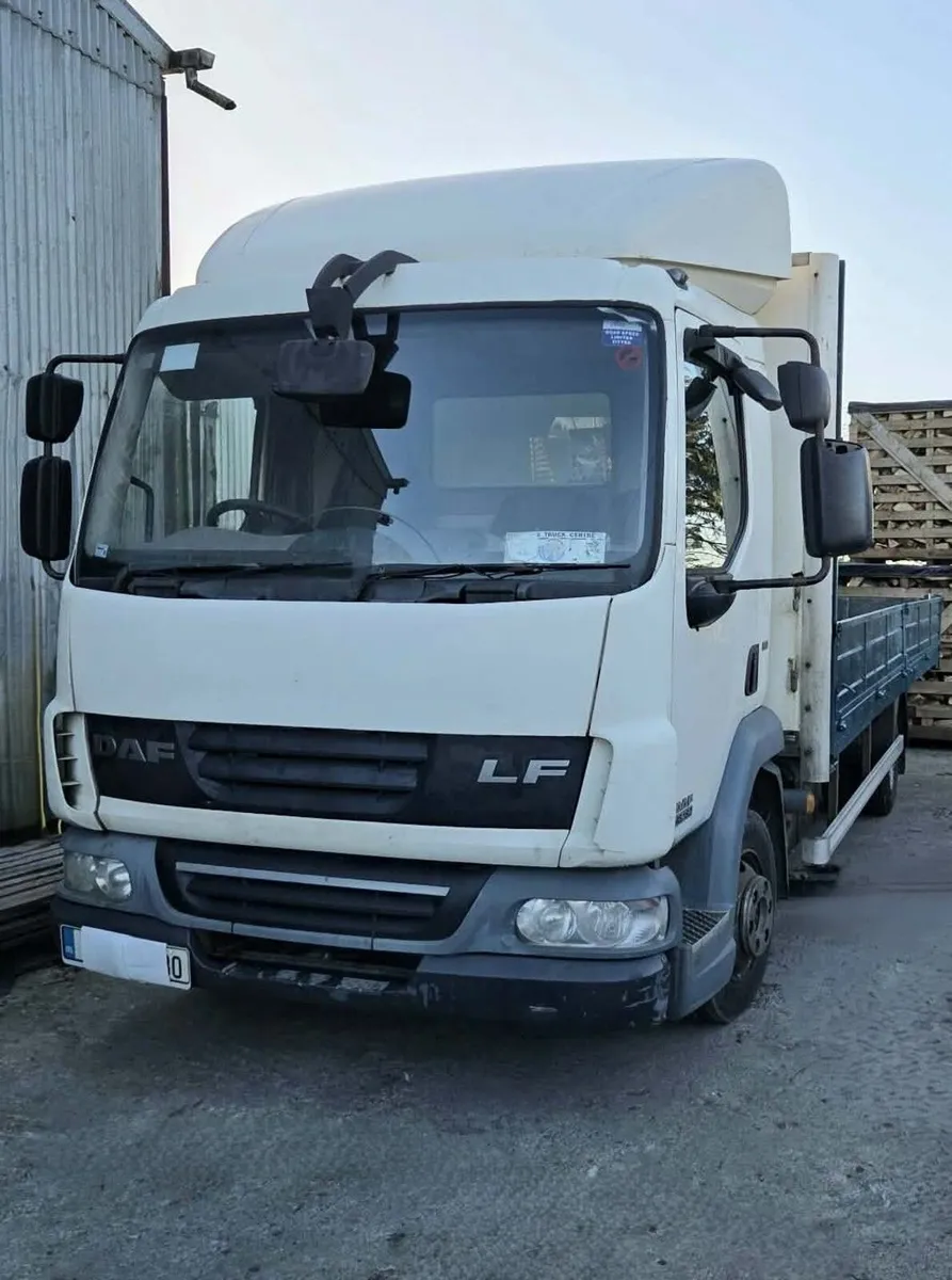 DAF LF 45.160  Truck with 20ft Dropside Body - Image 1