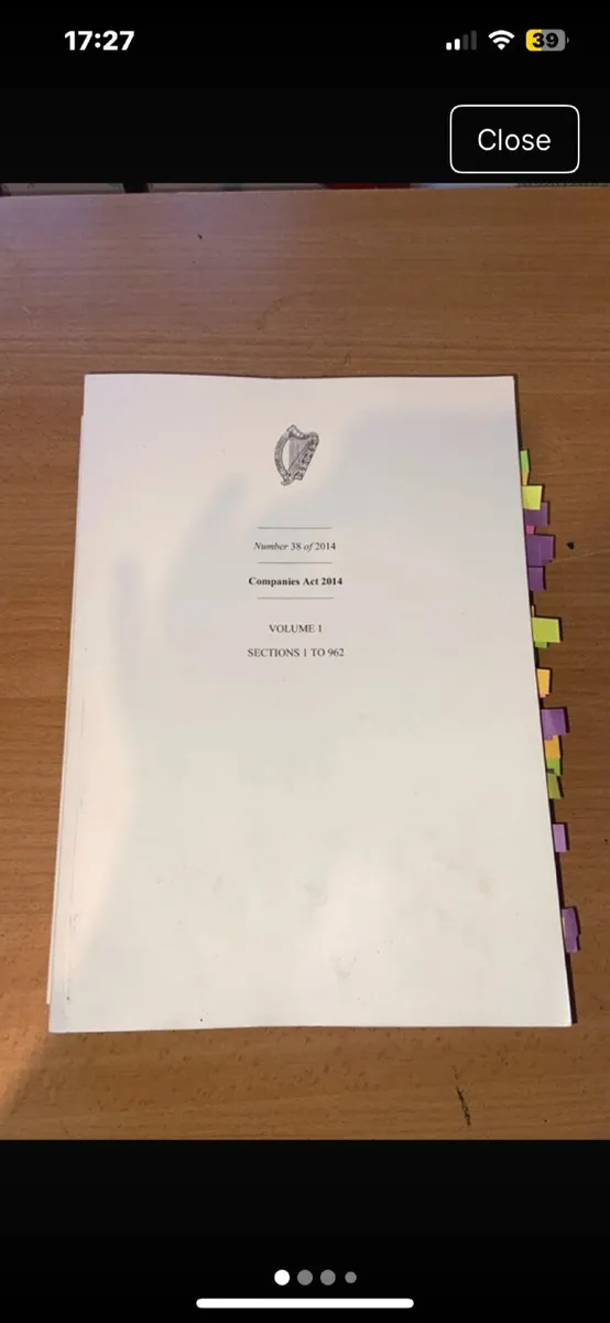 FE1 Company Law Legislation - Image 1