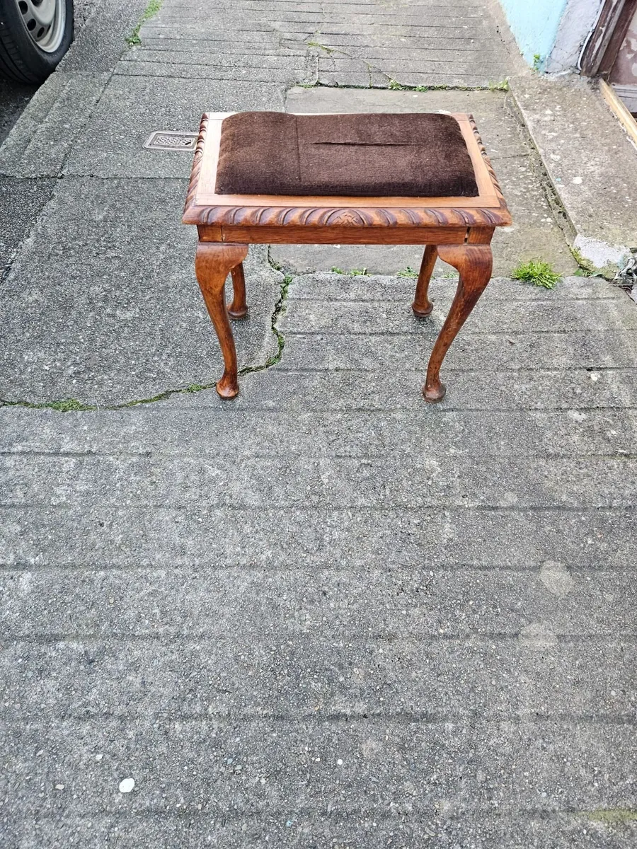 Vintage Stool - Image 4