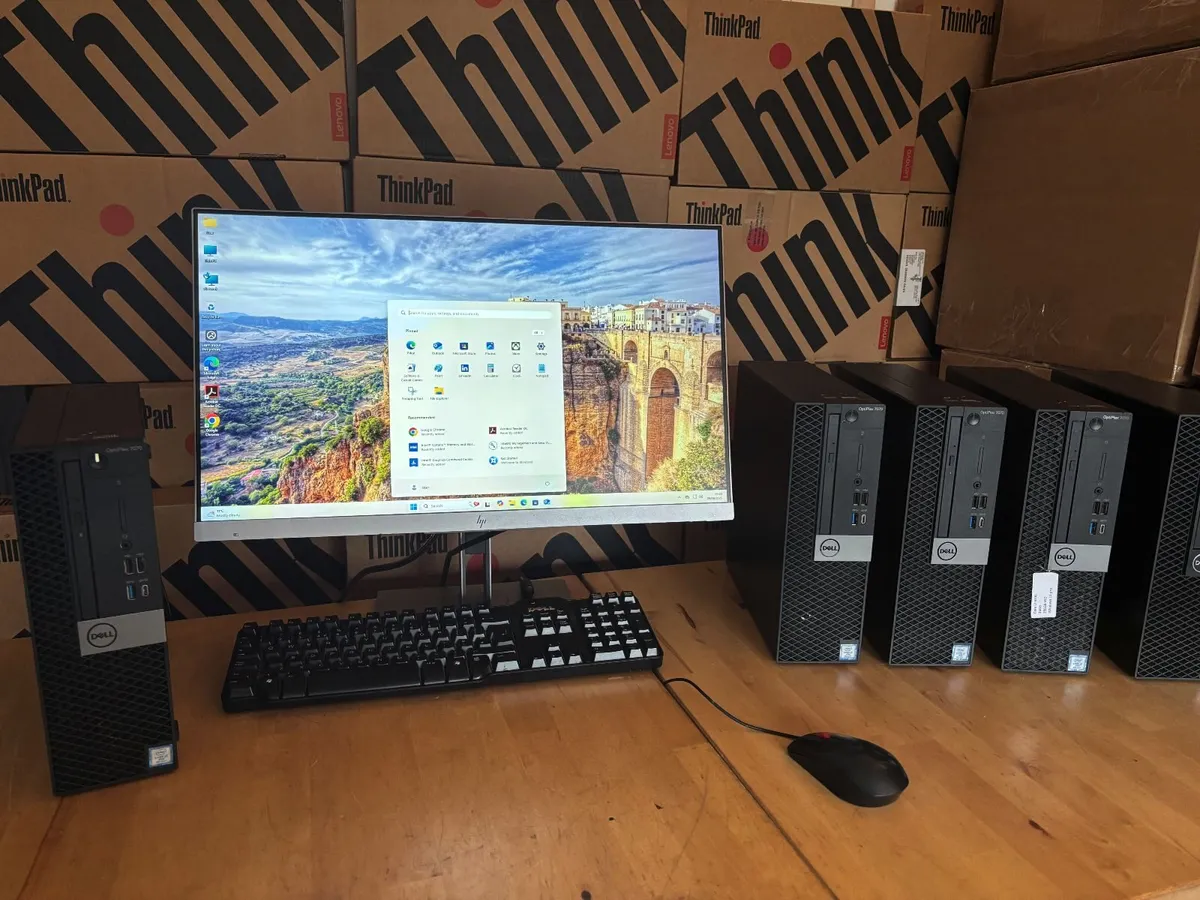 Dell Optiplex PCs'-Octo Core i7-24"-Vat&Delivery - Image 4