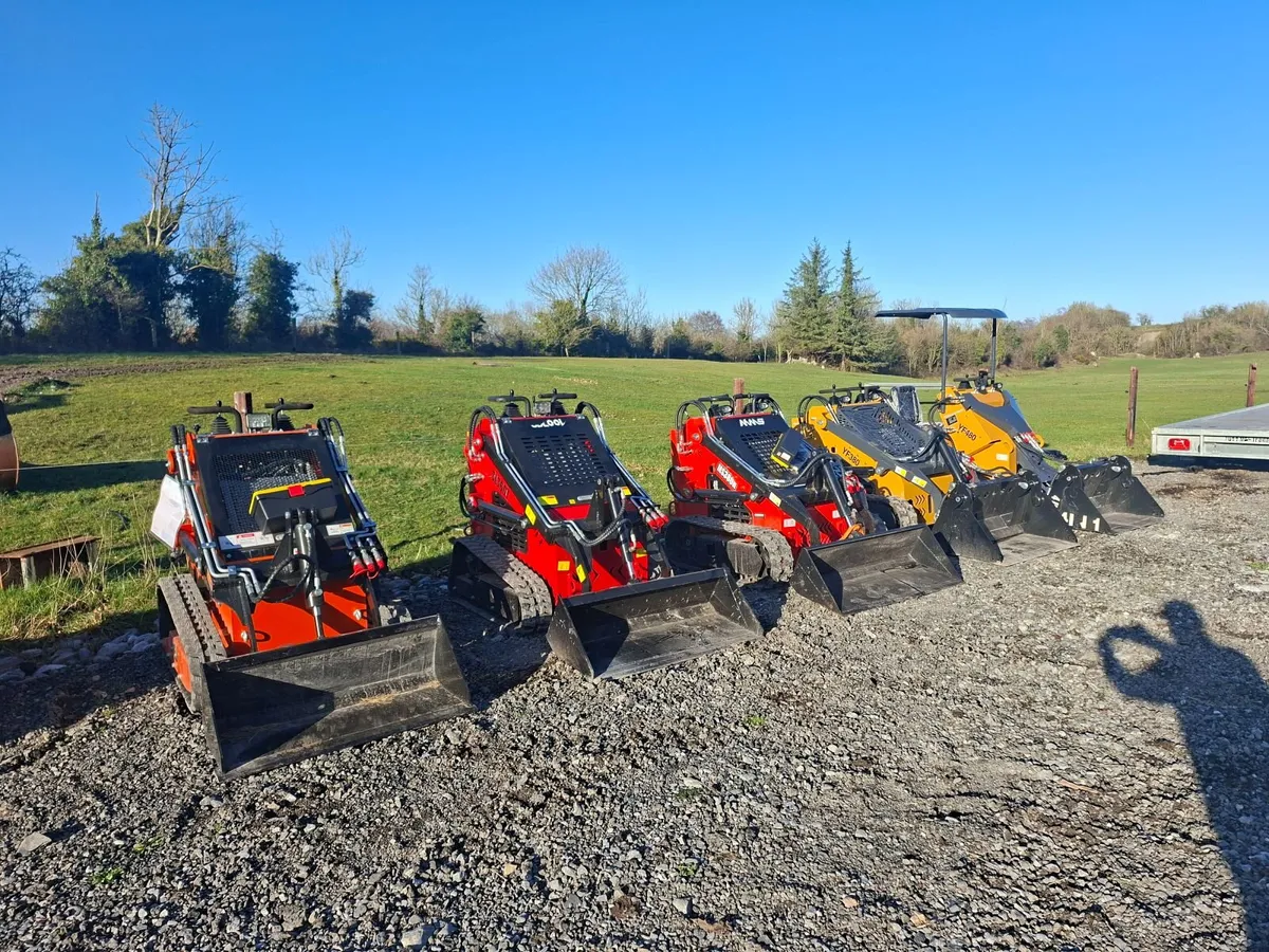 New Mini Diggers and Track Skid Steers - Image 3