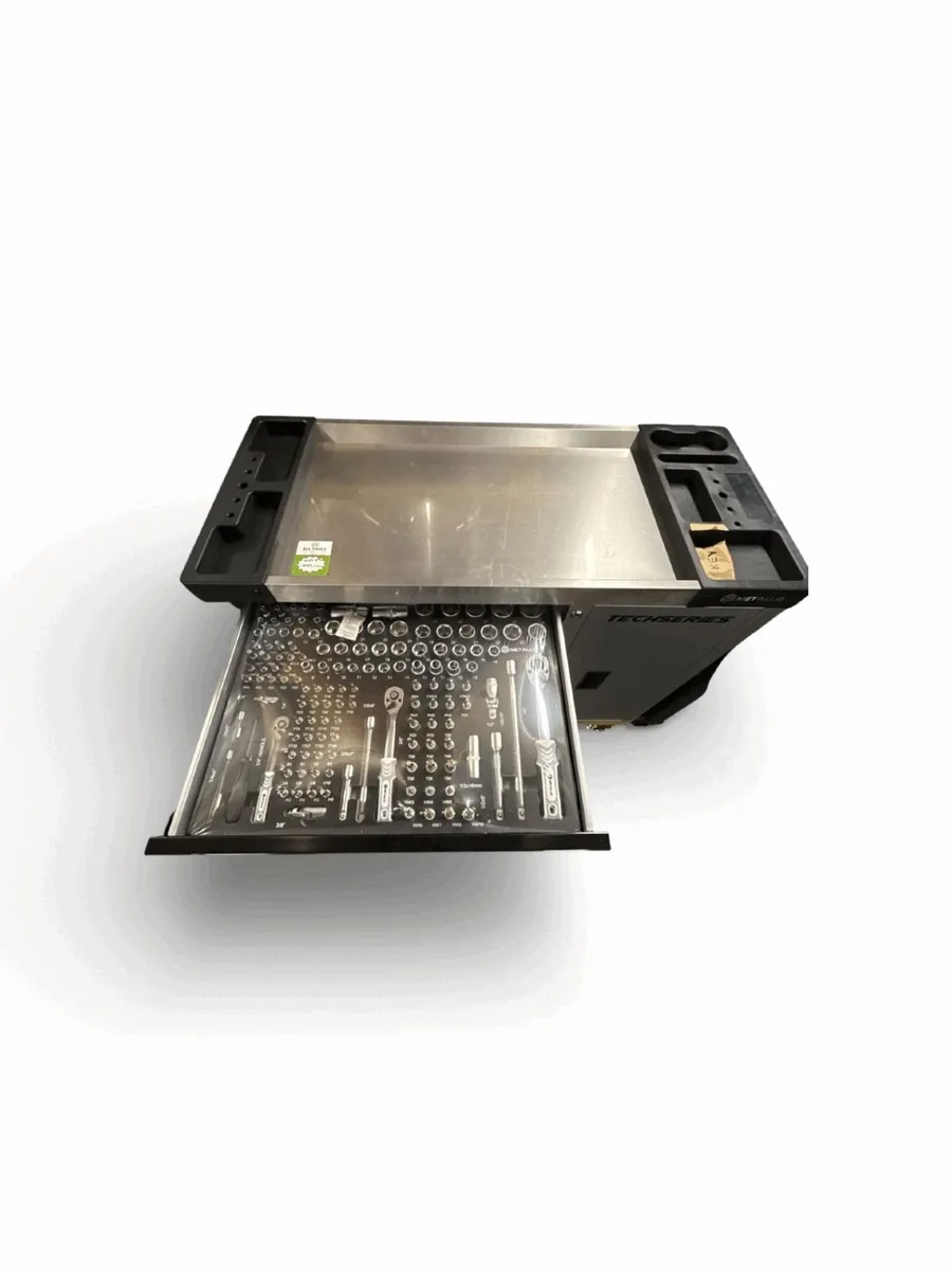 METALLO 7 Drawer Tool Chest With Tools & Cabinet - Image 2