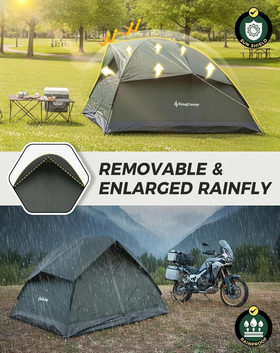 MONDOME II Camping Tent for 2 People Ultralight - Image 3