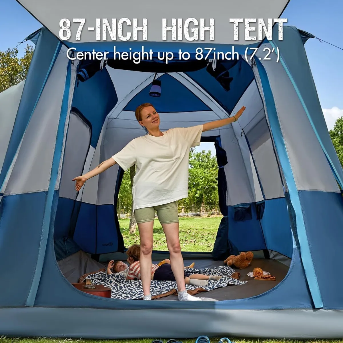 5 Man Car Tent SUV 4-5 Persons Family Camping for - Image 2