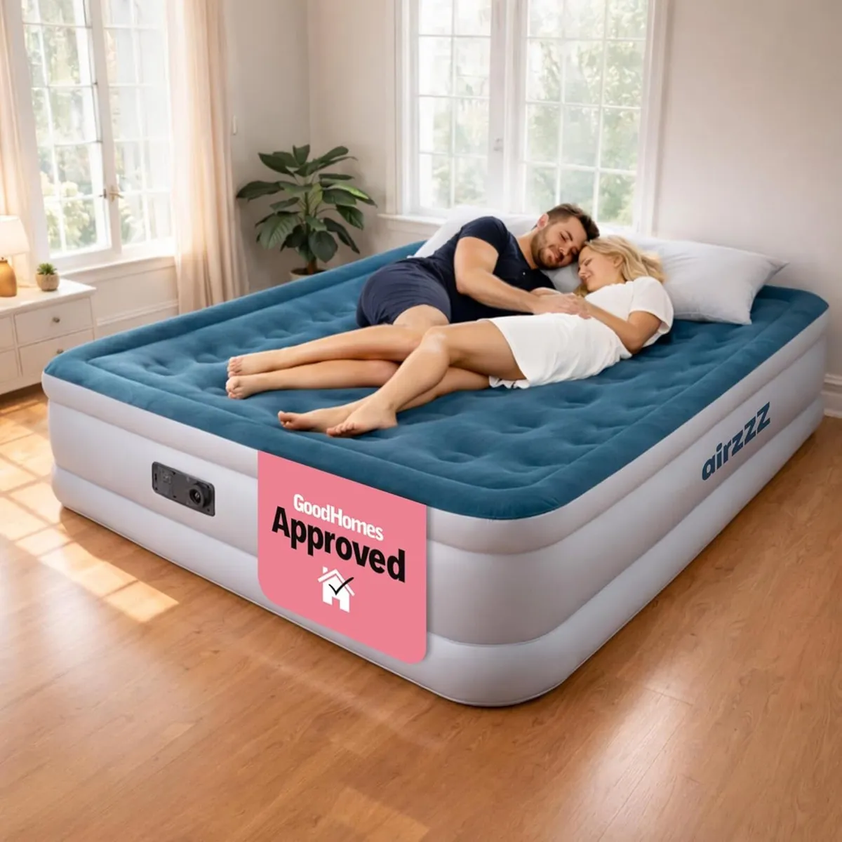 SlumberPlus Air Bed - High Raise Flocked Non Slip - Image 1