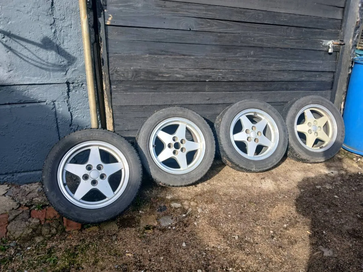 5x100 15' dished alloys - Image 1