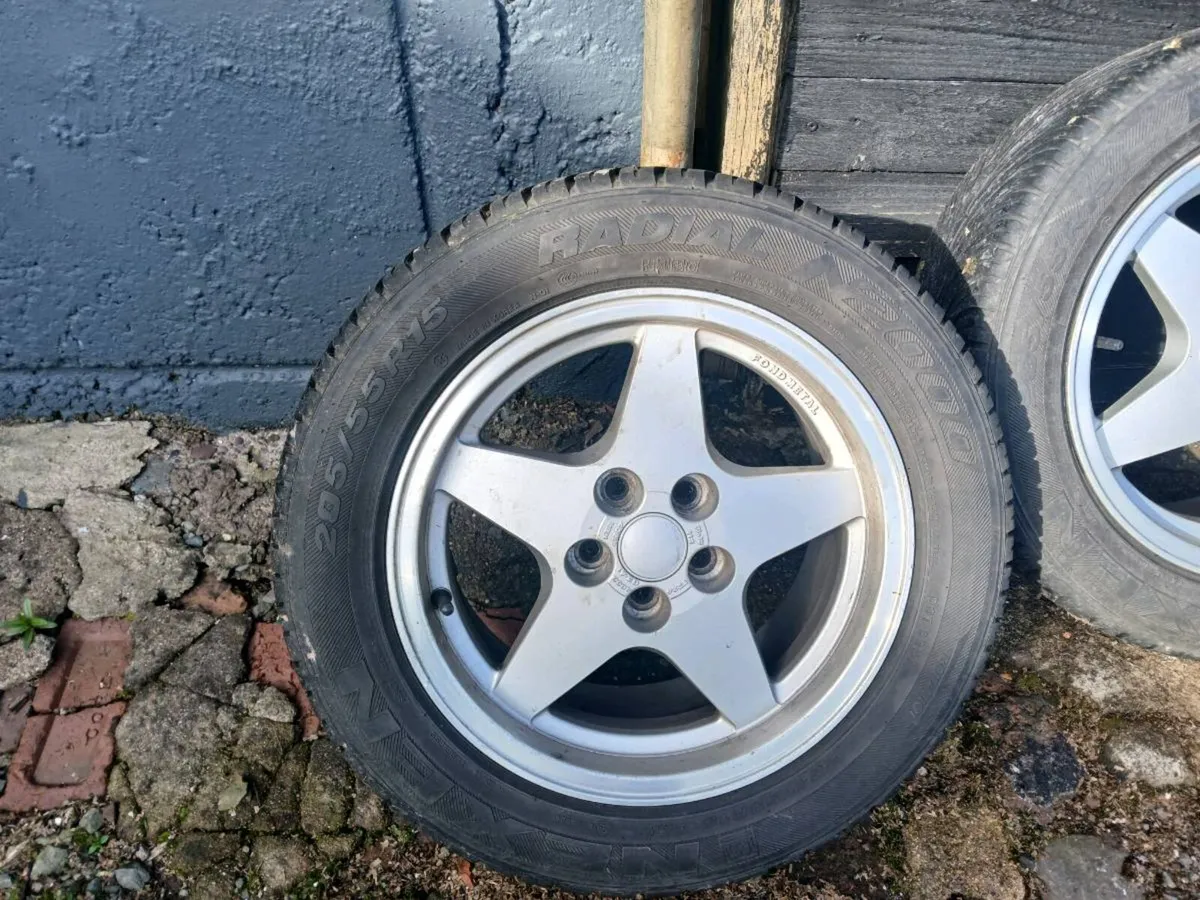 5x100 15' dished alloys - Image 3