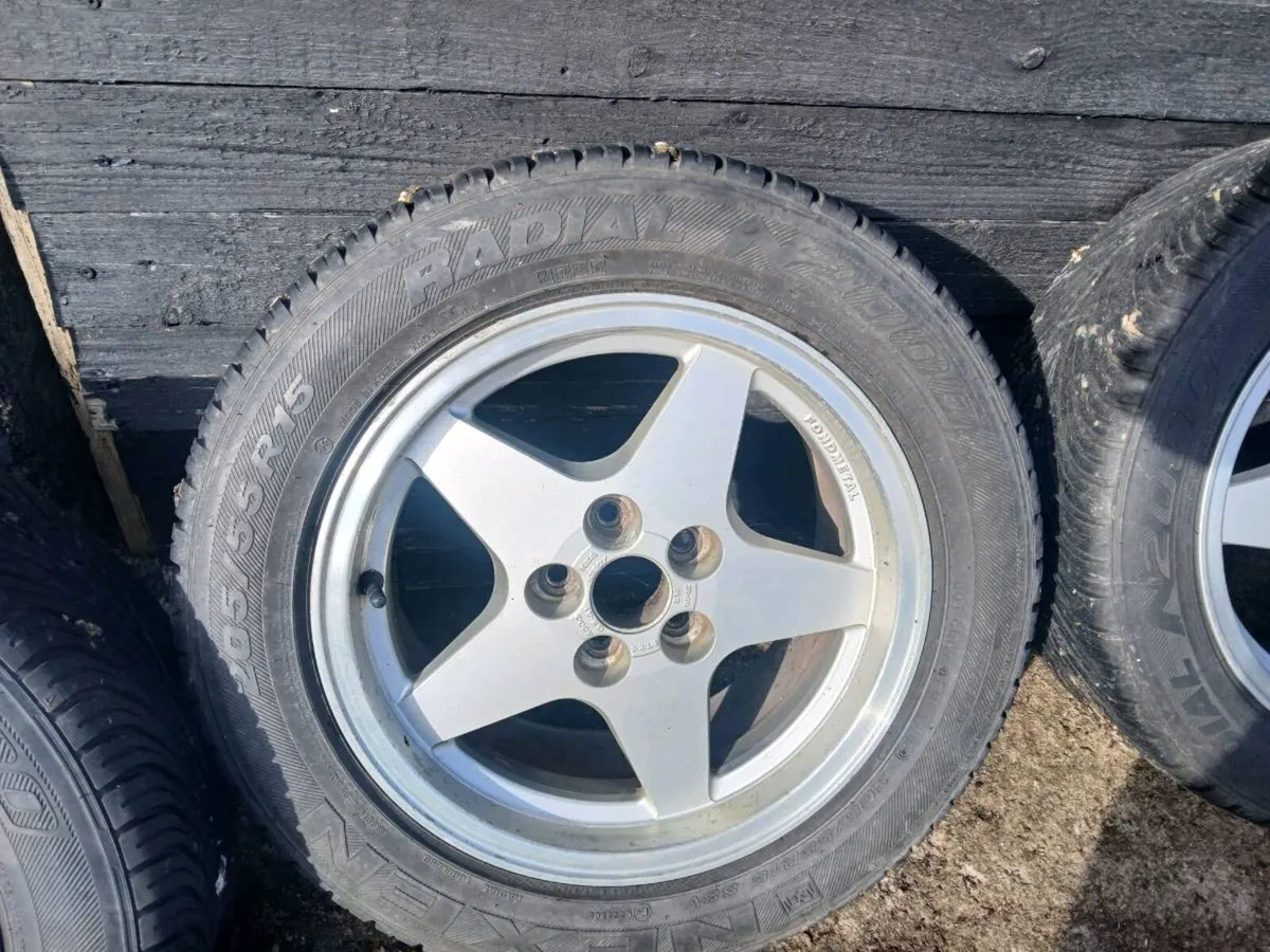 5x100 15' dished alloys - Image 4