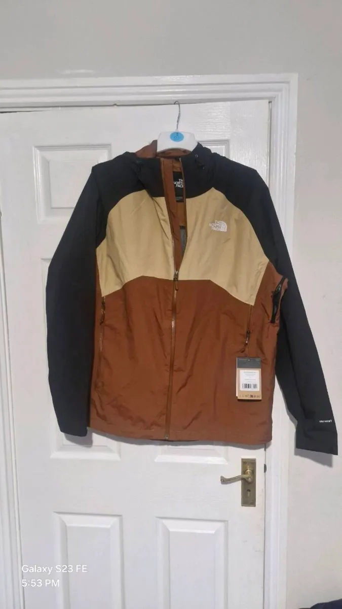 The North face ,Stratos Jacket Stone Brown/Khaki - Image 2