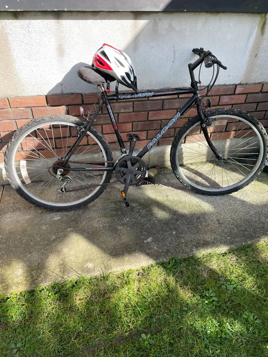 Falcon Stealth 15-speed  Bike, HELMET INCLUDED €60 - Image 1