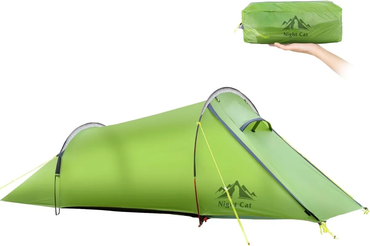1 2 Person Tunnel Tent: Ultralight Backpacking - Image 1