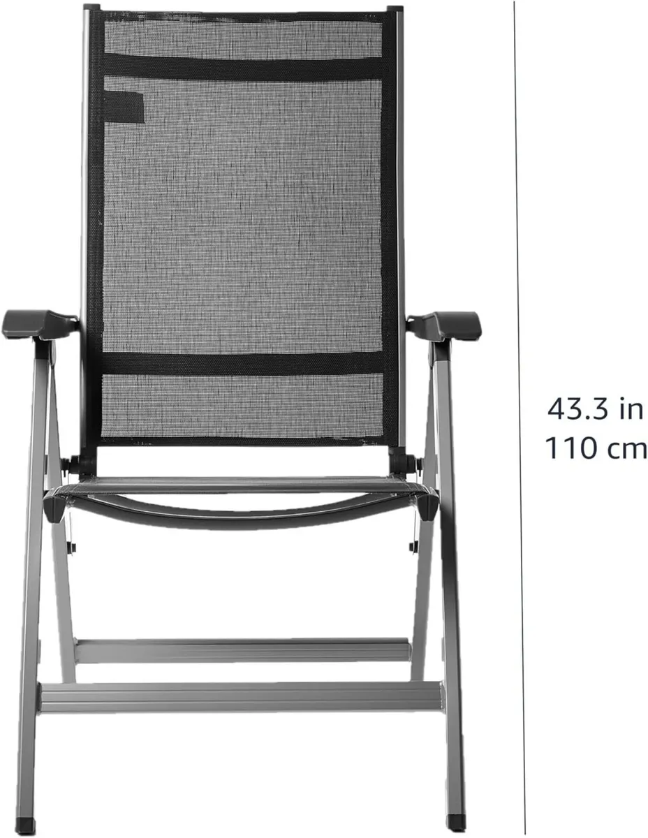 High-Back 5-Position Adjustable and Foldable - Image 2