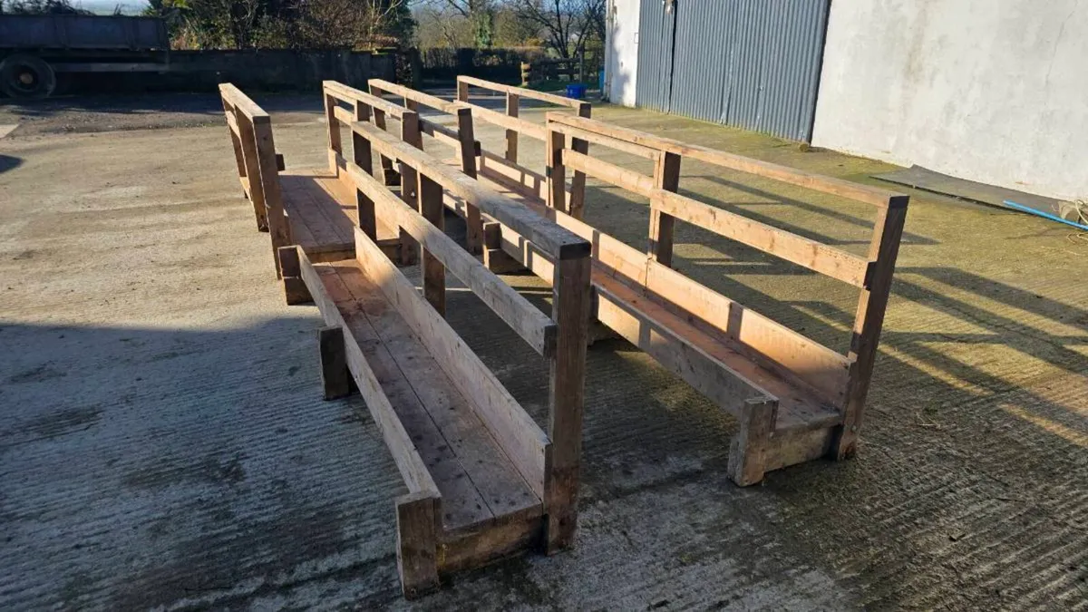 Sheep Passage Feeding Troughs - Image 1