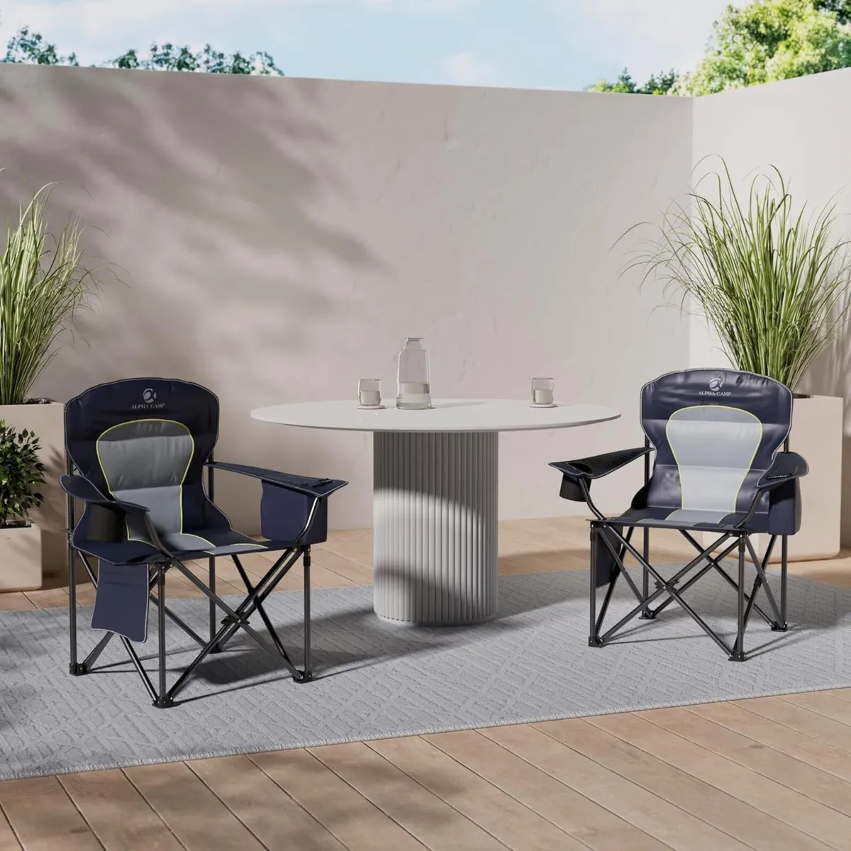 Camping Chairs for Adults Heavy Duty Chair Up to - Image 2