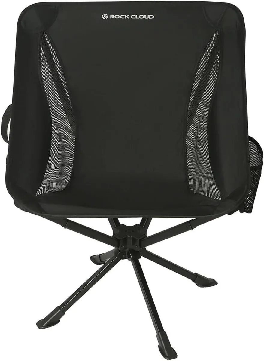 360degrees Swivel Camp Chair - Lightweight - Image 1