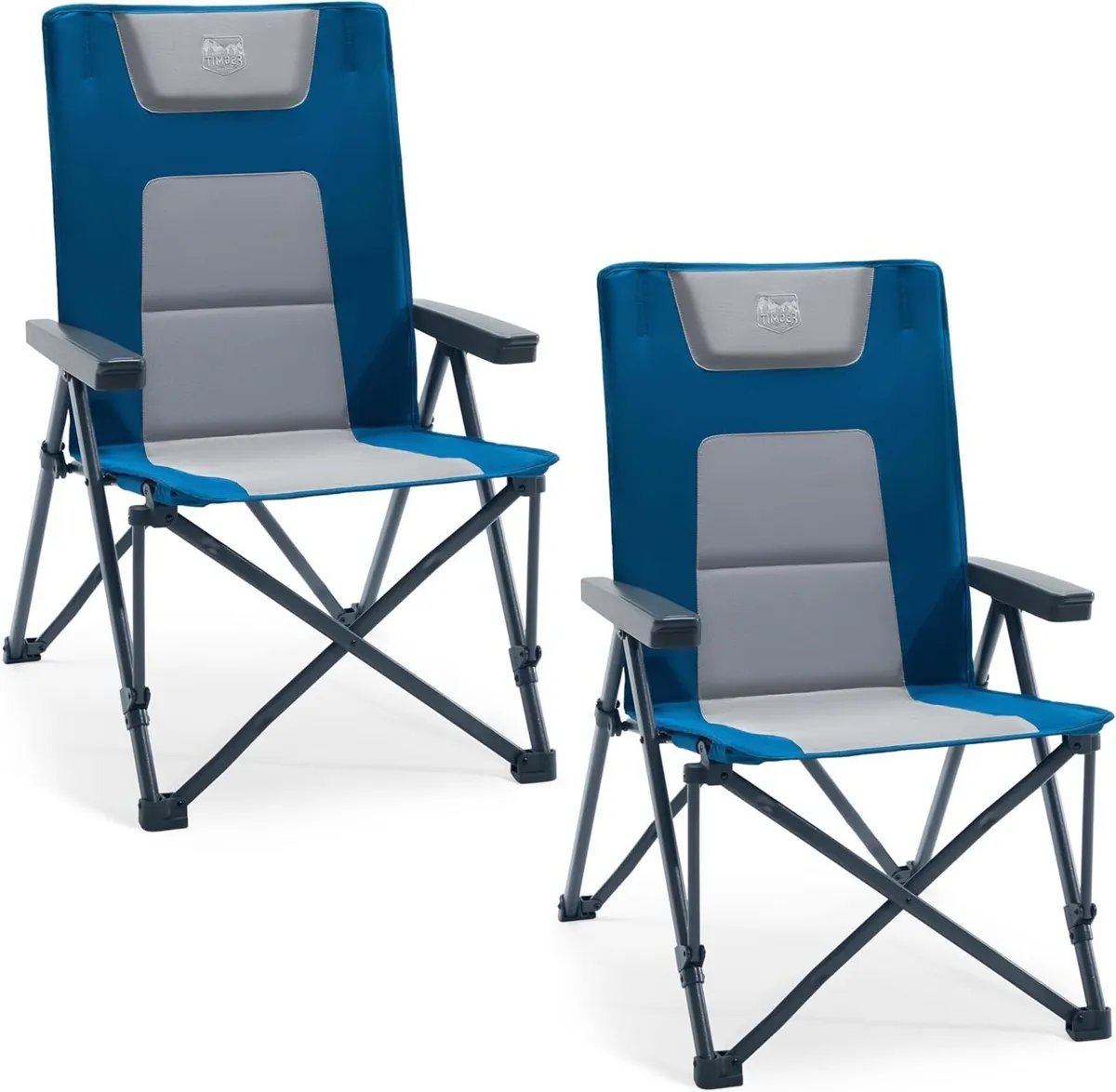 Folding Camping Chairs for Adults 260kg Capacity - Image 1