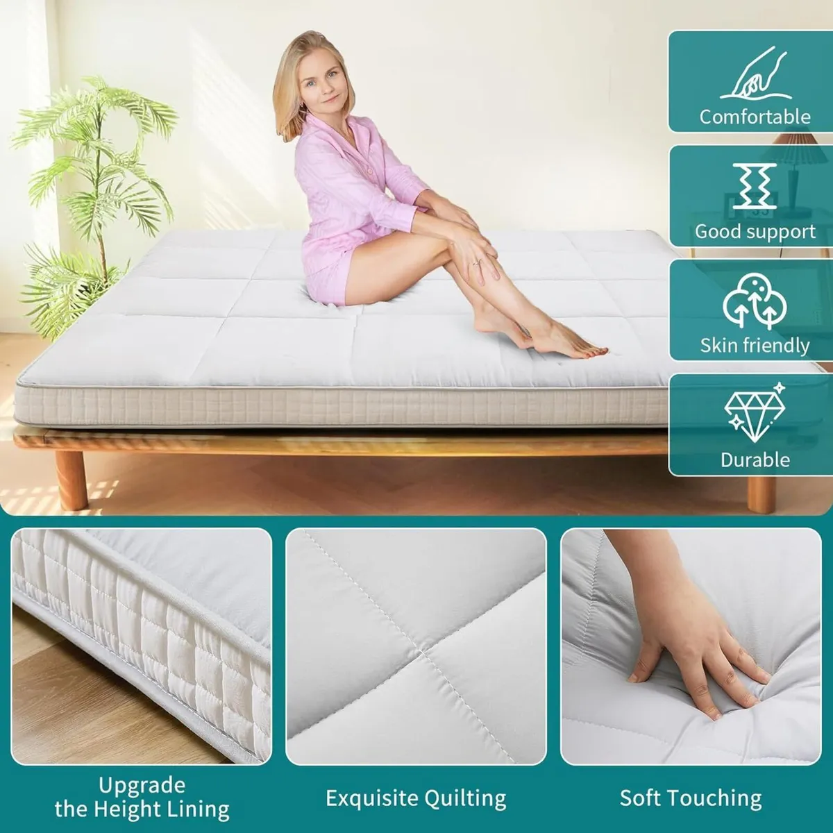 Futon Mattress Japanese Floor Thicken Foldable - Image 4