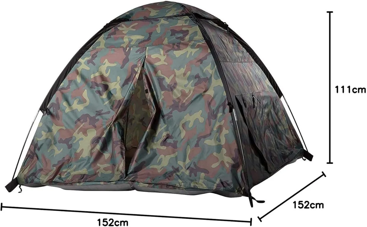 ® Play Tent Camouflage Dome for Kids Indoor/Outdoo - Image 3