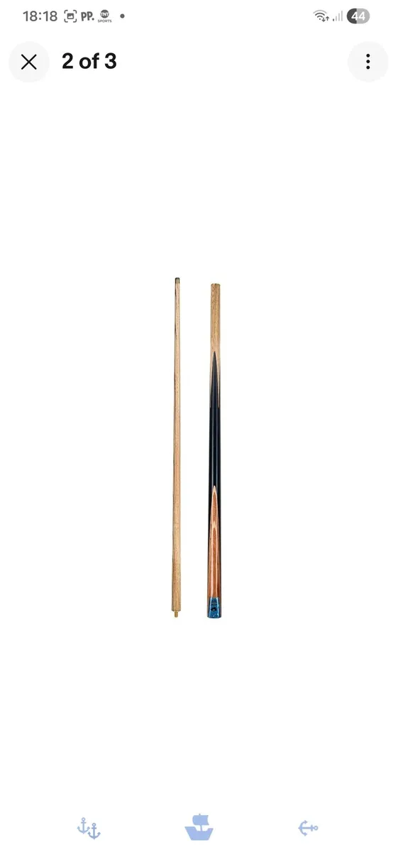 Ash 2 piece snooker/pool Cue with Hardcase - Image 2