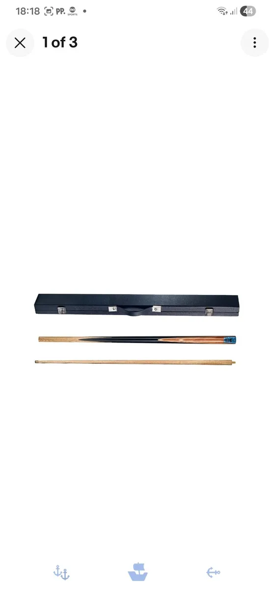 Ash 2 piece snooker/pool Cue with Hardcase - Image 3