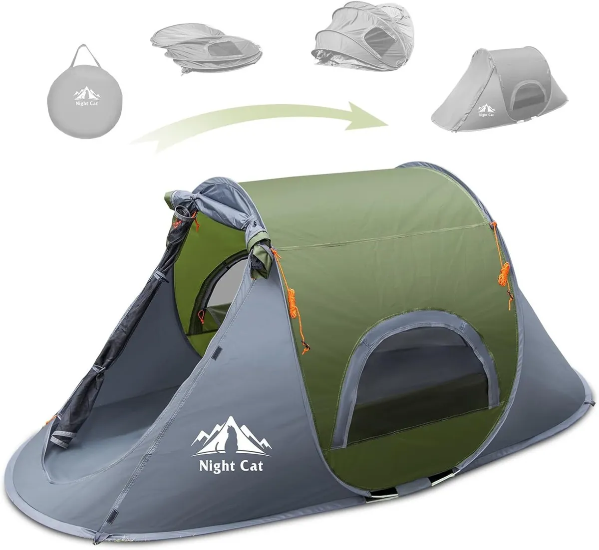 Pop Up Tent 1 Person: Waterproof Camping Easy - Image 1