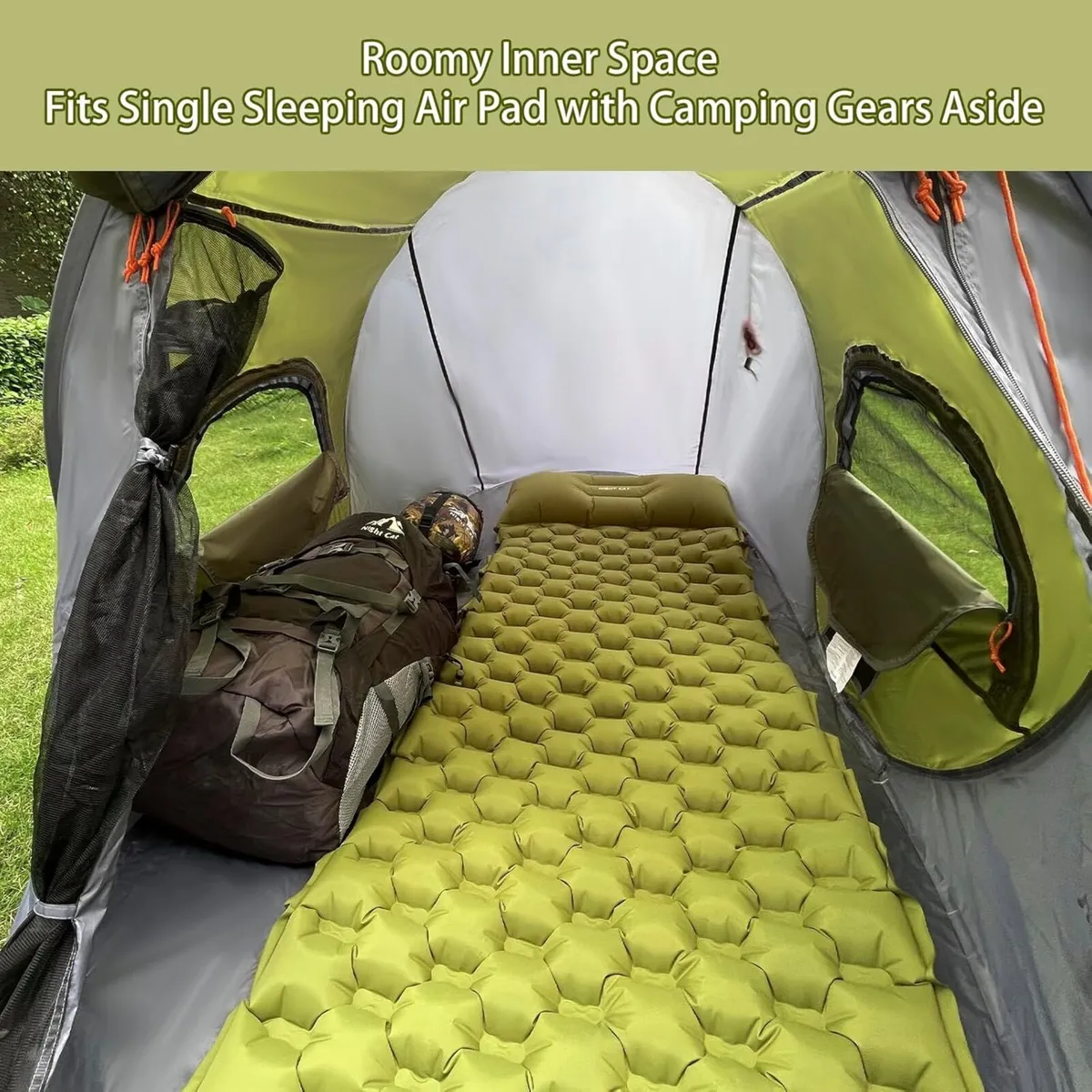 Pop Up Tent 1 Person: Waterproof Camping Easy - Image 2
