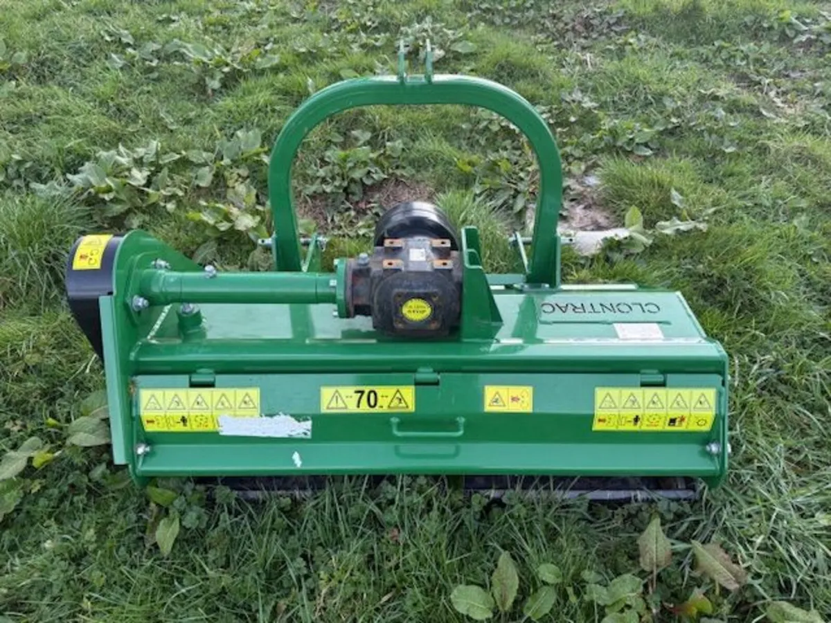 Compact Flail Mower 1.25m Clontrac - Image 1