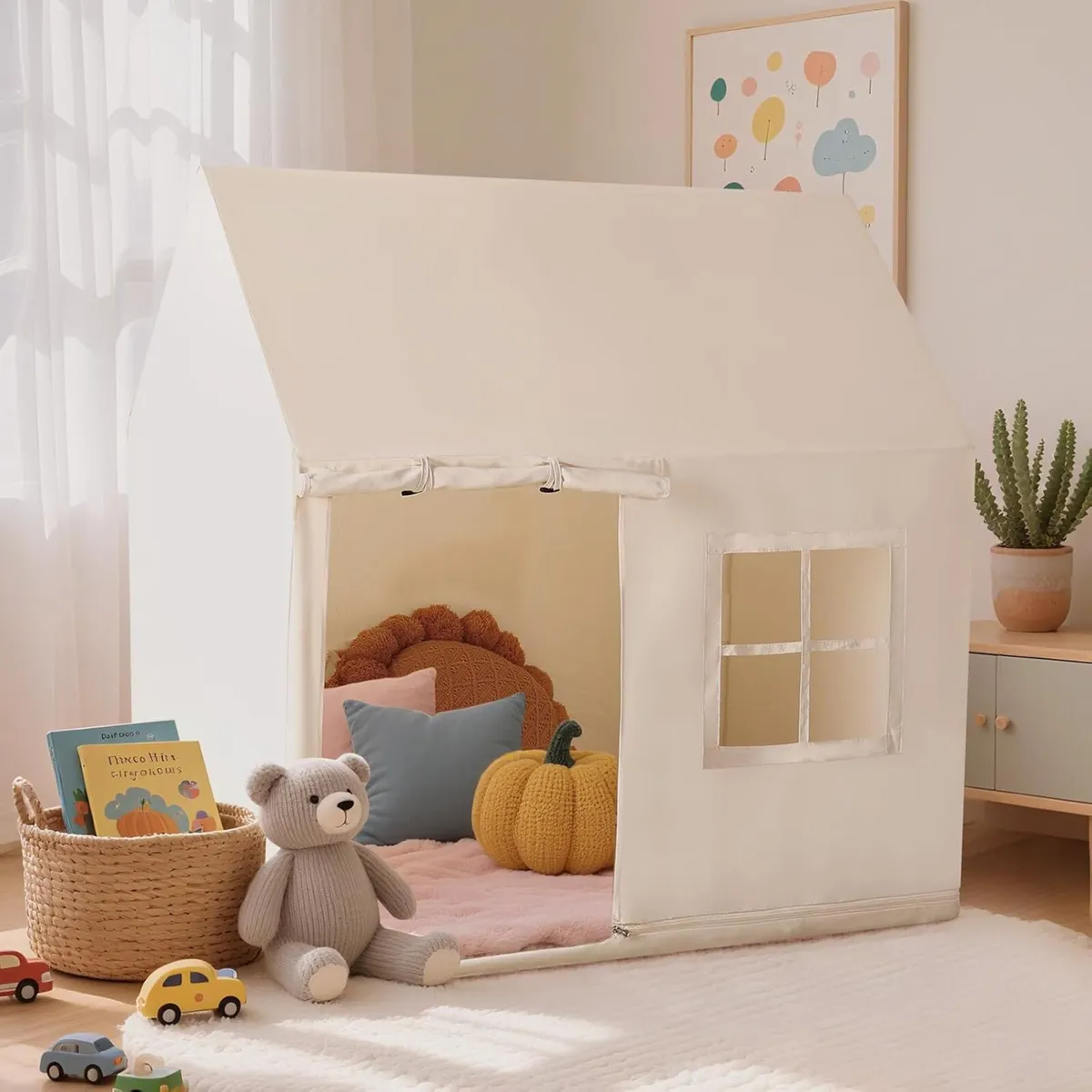 Kids Tent Indoor: Play for Toddler - Teepee - Image 4