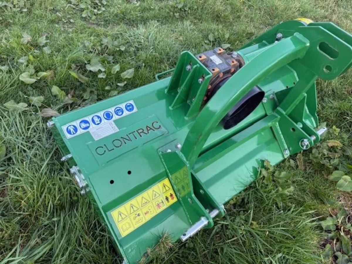 Compact Flail Mower 1.25m Clontrac - Image 4