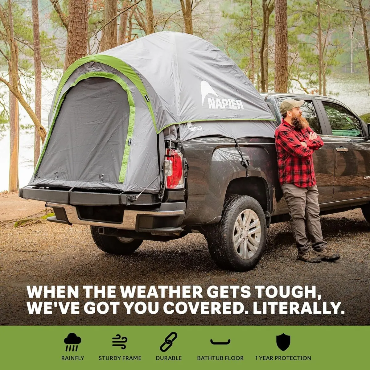 Backroadz Truck Bed Tent - Waterproof Comfortable - Image 2