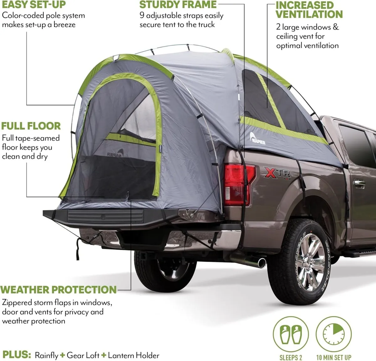 Backroadz Truck Bed Tent - Waterproof Comfortable - Image 4