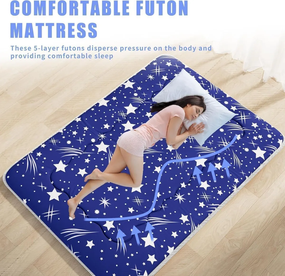 Japanese Futon Mattress Foldable Tatami Mat - Image 3