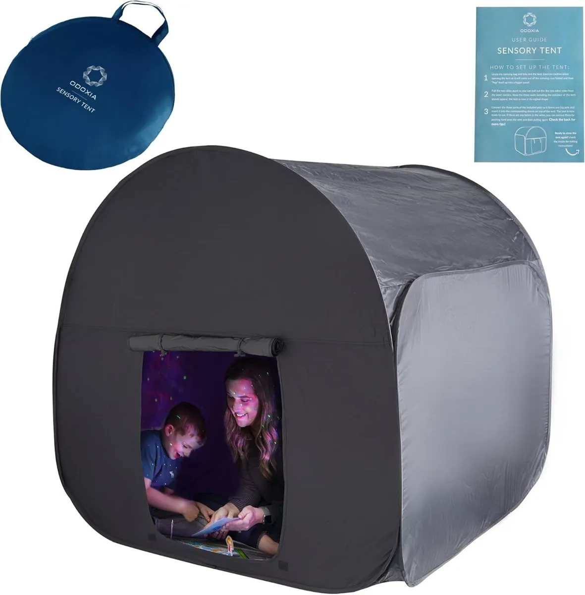 Sensory Tent Calm Corner for Children to Play and - Image 1