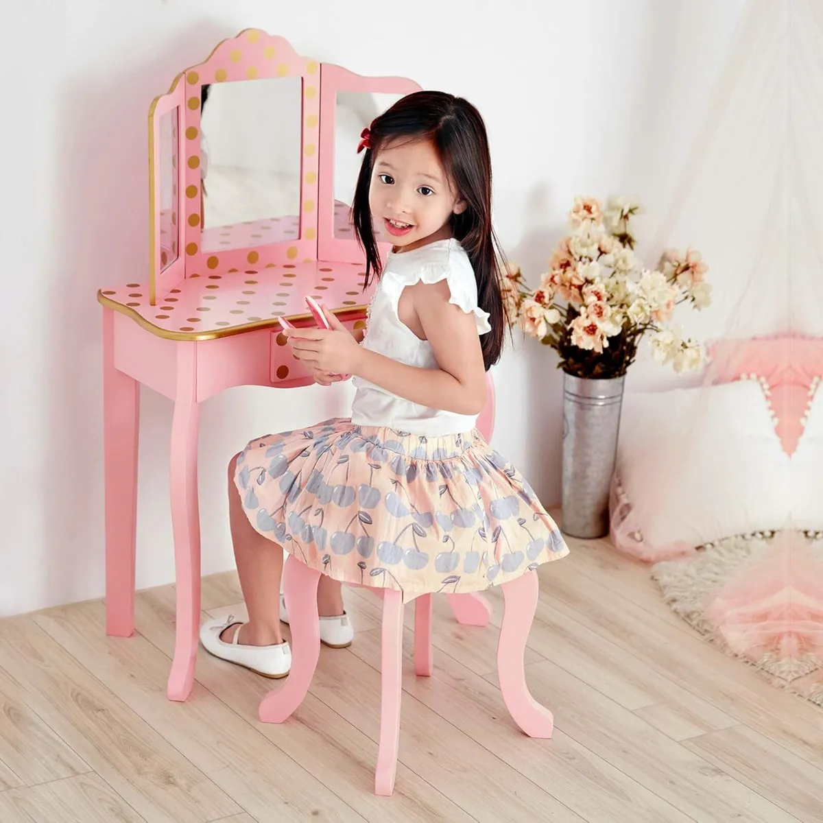 Princess Gisele Polka Dot Print 2-Piece Kids - Image 2