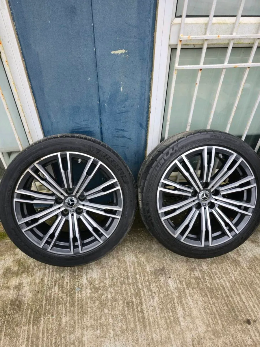 Set of 18" Mercedes Alloys Staggered 5x112 - Image 4